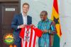 Speaker of Parliament unveils plan to put ‘Visit Ghana’ on Sunderland shirts