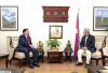 Foreign Minister Khanal Meets Former Mongolian Prime Minister Jandanshatar