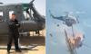 British pilot, 48, 'miraculously' escaped fireball crash that killed two after helicopters battling Greece's wildfires collided mid-air