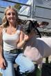 FFA President Shows Market Lambs at the Fair
