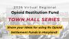 Maryland opioid settlement town halls set for August