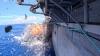 Warship hit by missiles from the outside – cameras filmed what happened inside