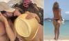 Heidi Klum, 53, cheekily poses topless and kisses husband Tom Kaulitz, 36, on the beach as they celebrate their seventh wedding anniversary in St Barts