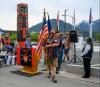 Memorial totem pole in Juneau honors Alaska Native veterans