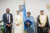 Kuwaiti ambassador presents credentials to UN bodies