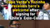 Cape Verde's Vozinha receives hero's welcome in Chile