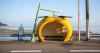 japan’s fruit-shaped bus stops offer travelers a sweeter shelter