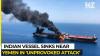 Indian-flagged vessel sinks after projectile attack off Yemen; all 13 Indian crew rescued amid mounting Red Sea risks