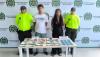 Two Dominicans arrested in Colombia with a millionaire sum of money and bank cards