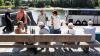 Cruise passengers bused between stranded ships as water hits historic lows