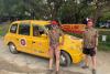 Leeds lads drive 5000km across Africa in a yellow taxi to support sports charity
