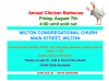 Annual Chicken Barbeque at Wilton Congo Church for Blueberry Festival