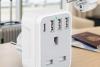 This £9.99 European travel adaptor charges five devices at once