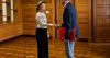 Detained leader Suu Kyi meets official from Red Cross in Myanmar