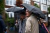 Rainfall and thunderstorms finally reach UK ahead of another potential heatwave