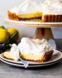 South African lemon meringue pie with a creamy condensed milk filling