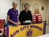 Sun City Midweek Bell Lions donate to food bank