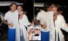 Brooklyn Beckham and wife Nicola Peltz celebrate anniversary of their performative second wedding which excluded his estranged family - after they narrowly missed each other during luxury French holiday