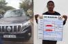End of the road for a cunning Luo man who has been using a Prado fixed with fake number plates to commit crimes - See how he was cornered along Mombasa Road (PHOTOs)