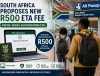South Africa proposes R500 ETA fee for travellers: What you need to know