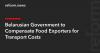 Belarusian Government to Compensate Food Exporters for Transport Costs