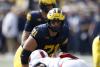Michigan football searching for five best offensive linemen in camp