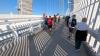 First cyclists and pedestrians 'excited,' 'overwhelmed' to cross Gordie Howe International Bridge