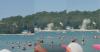 Moment of impact – Deadly drone attack on Russian beach caught on camera