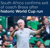 From World Cup Glory to Goodbye: South Africa Confirms Broos Exit