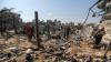 Despite Trump’s announcement of Gaza peace plan, Israel’s increased airstrikes leave dozens dead as region mourns