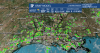 Scattered storms holding heat down; updated hurricane forecast