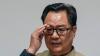 No special Parliament session in August, clarifies Minister Kiren Rijiju