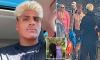 How a family outing ended in a tense stand-off - as the identities of the mystery girls saved from a road rage attack by a 'tanned avenger' Muay Thai boxer are revealed