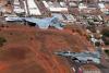 Indonesia-Australia air chiefs fly joint fighter formation in Darwin