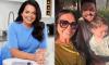 Pregnant Scarlett Moffatt says she feels 'lucky and privileged' to enjoy quality family time with fiancé Scott after he quit his policeman job to be a stay-at-home father