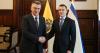 The head of Israeli diplomacy uses his trip to Ecuador to attack the ICC and the ICJ