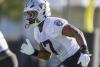 New LB Nakobe Dean is taking charge of the Las Vegas Raiders defense