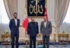 HM King holds talks with Egyptian President