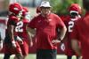 Ron Roberts press conference: Arkansas football defensive coordinator talks preseason practices