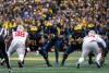 Michigan implementing ‘the rhino thing’ with returning offensive line