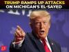'This guy hates Jews': Trump unleashes attacks on Michigan's El-Sayed, communism in Las Vegas speech