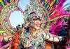 Rihanna Shines Bright Like a Diamond in a Daring Carnival Costume Decked Out in Jewels and Feathers