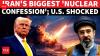Iran Shock Trump With Nuclear Weapon Remark; 'We'll Keep Working On It' | WATCH