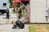 Vehicle hits building in Lisbon, sends 2 to hospital