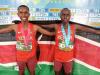 Kenya sweeps gold and silver in dramatic U20 5000m final