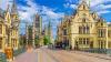 Historic walkable European city with medieval castle and pretty canals has no crowds
