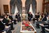 President U Min Aung Hlaing holds talks with Thai Prime Minister at Government House