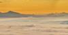 Breathtaking sea of clouds emerge during sun rise in Qinghai