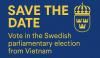 Swedes in Vietnam can vote in Hanoi and Ho Chi Minh City