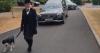 Watch - Faithful dog rides in hearse as Newport says goodbye to much-loved musician